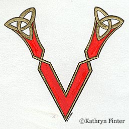 Letter V