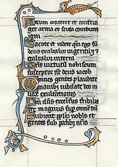 Facsimile of Bergendal MS 116v